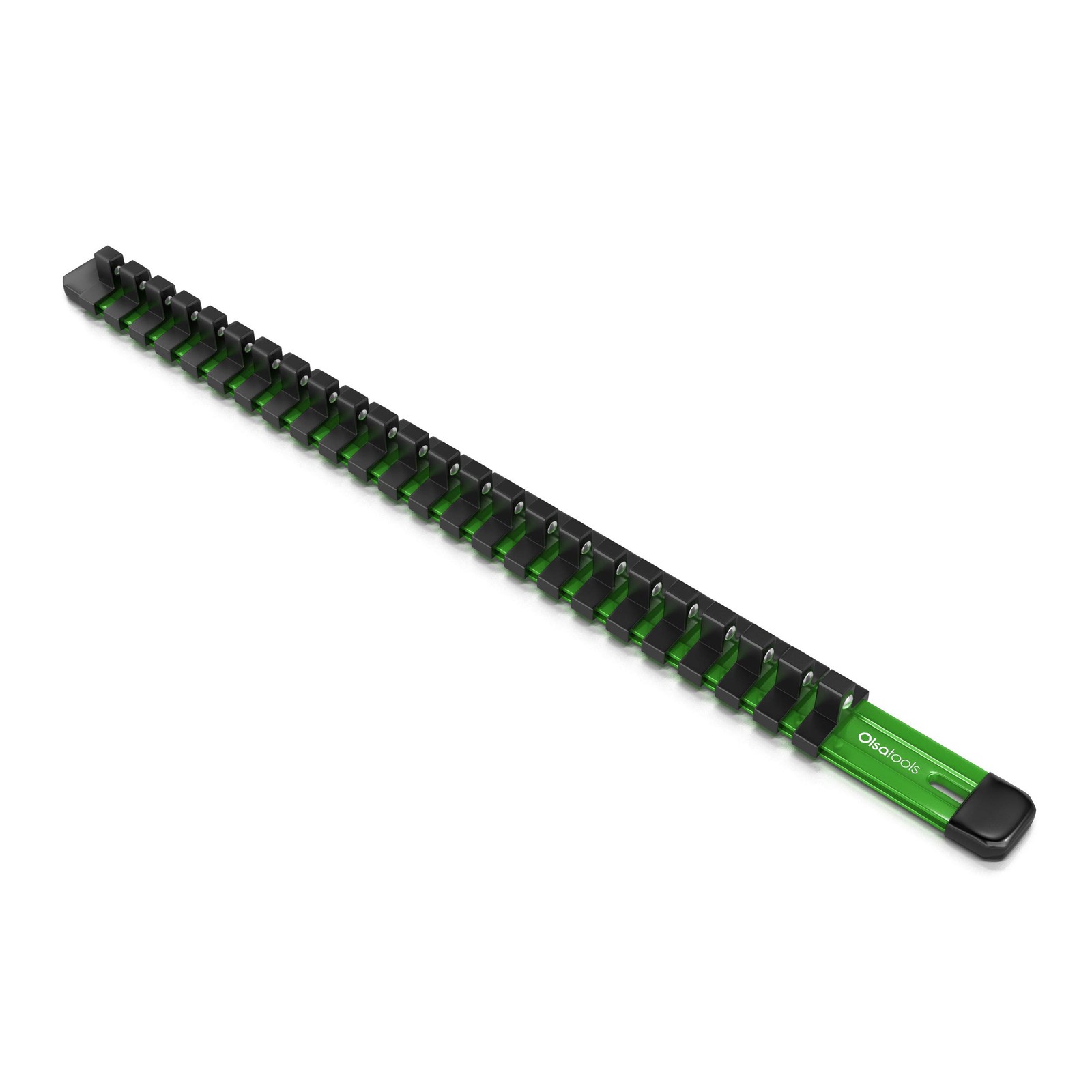 Olsa Tools Socket Organizer – 1/4-Inch Drive Drive, Green