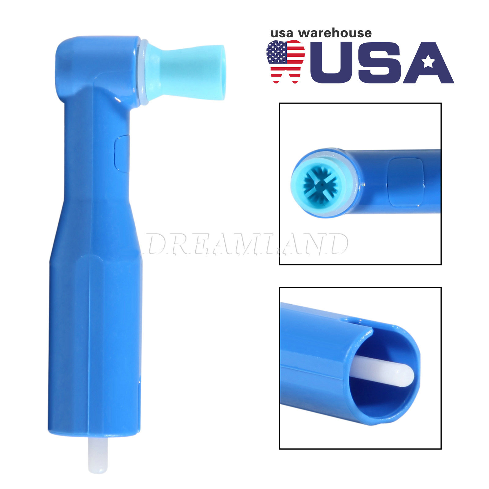 Dental Cordless Hygiene Prophy Handpiece /4:1 LED Polishing Motor /Cups Brushes