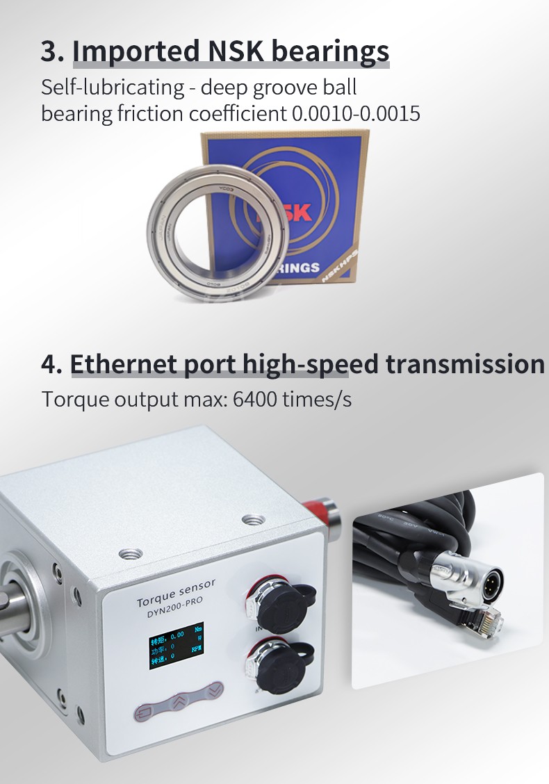 DAYSENSOR Dynamic Torque Transducer HighAccuracy LargeRange Rotating Measurement