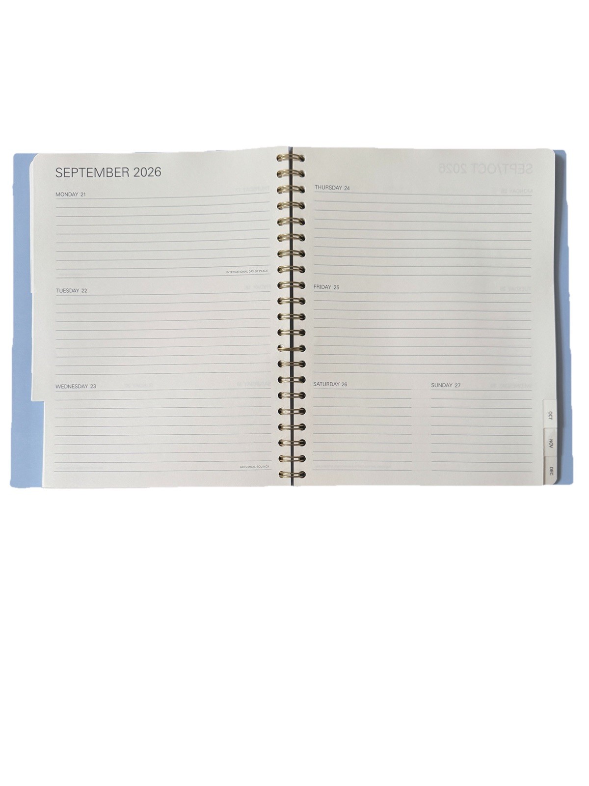 2026 Planner Orange Circle Studio 12 Months Planner Jan-Dec 2026 11×9” X- Large
