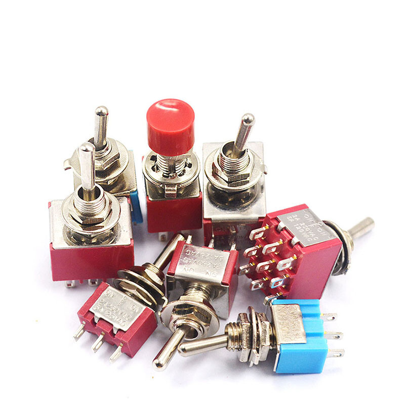 Toggle Switch 2/3/4/6/9/12 Pin 2 3 Position for Boat Car Dashboard Model Railway
