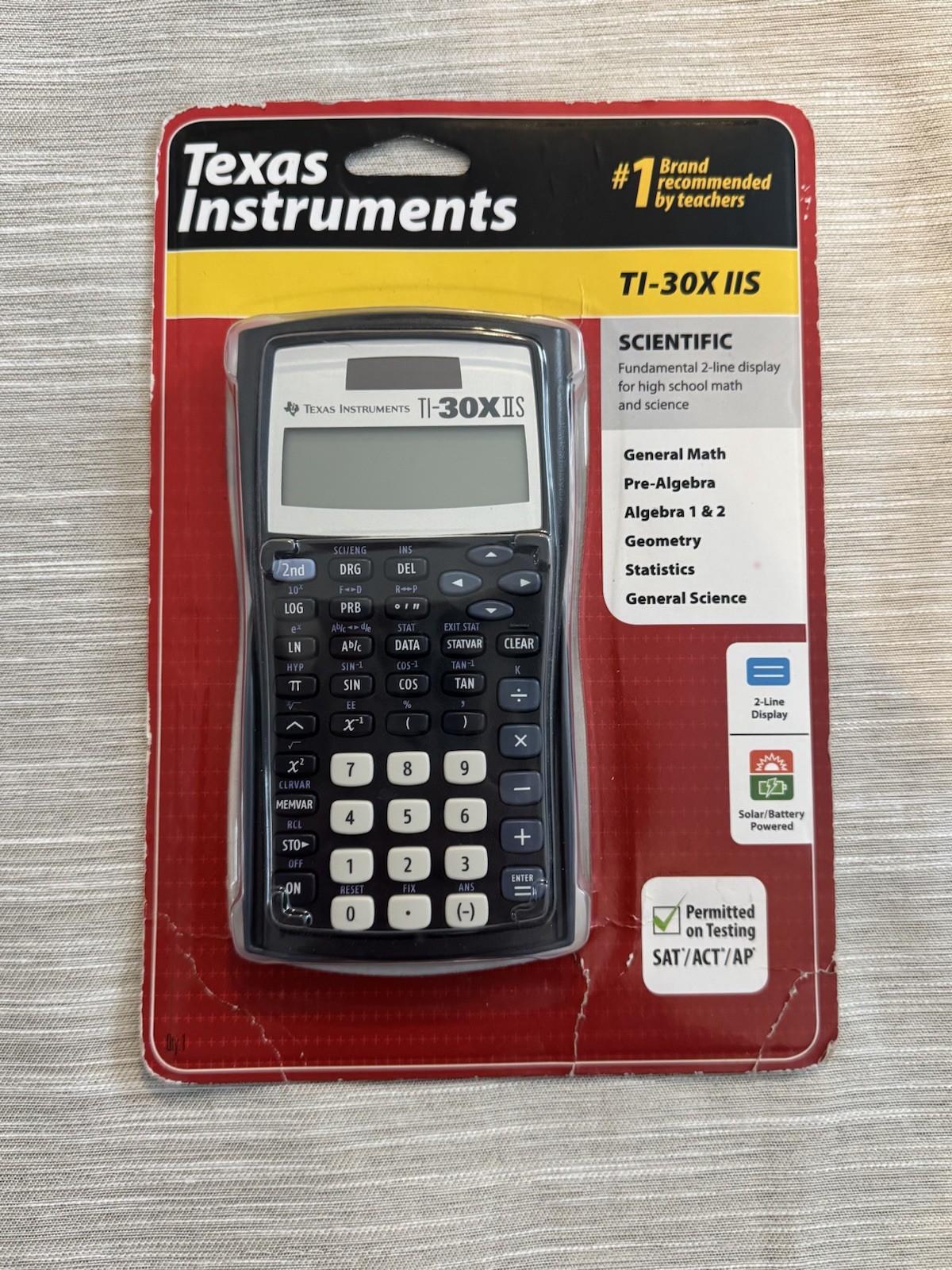 Texas Instruments TI-30XIIS Scientific Calculator