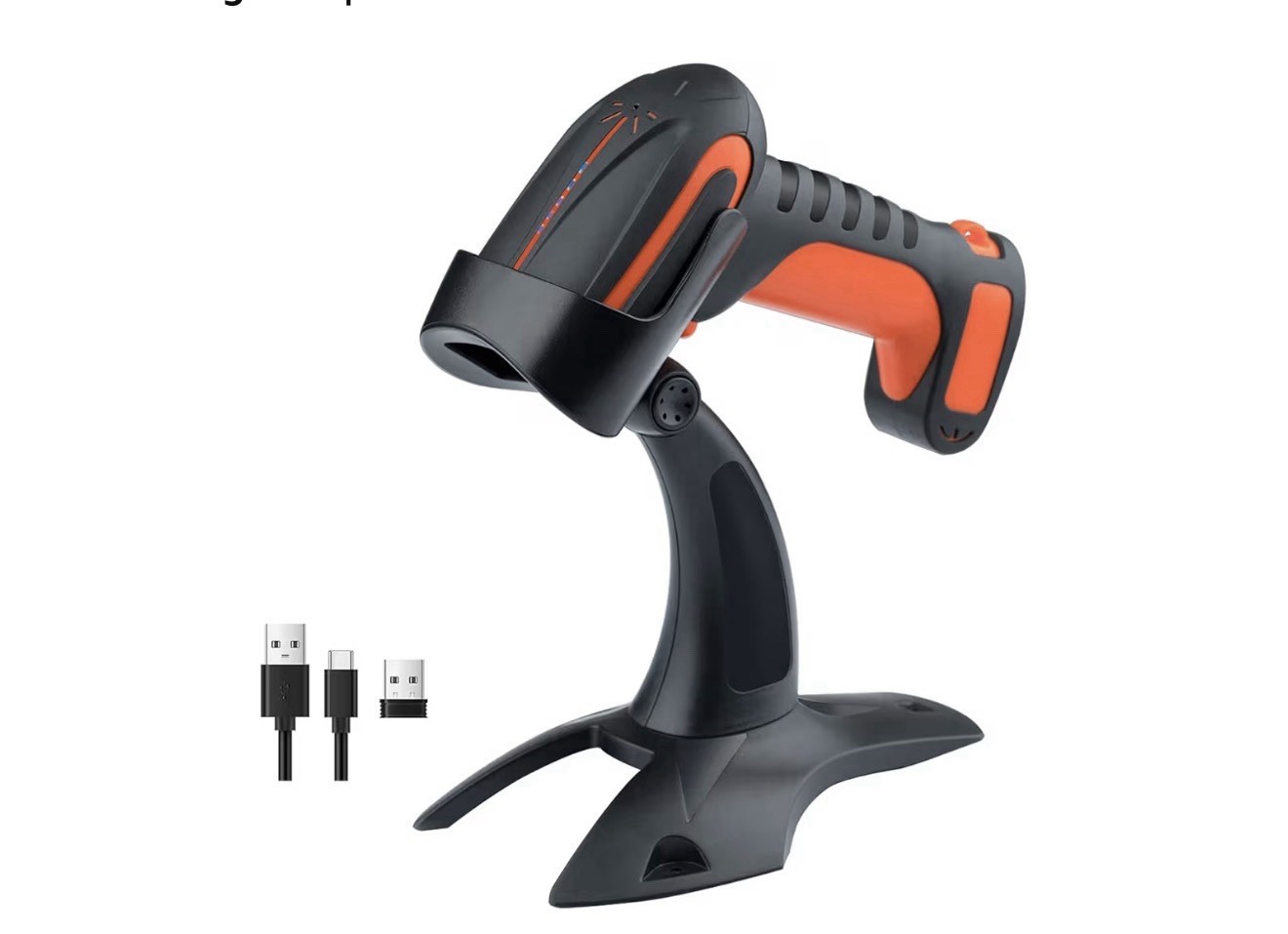 TERA 1D,2D,QR Wireless BLUETOOTH Barcode Scanner – Orange