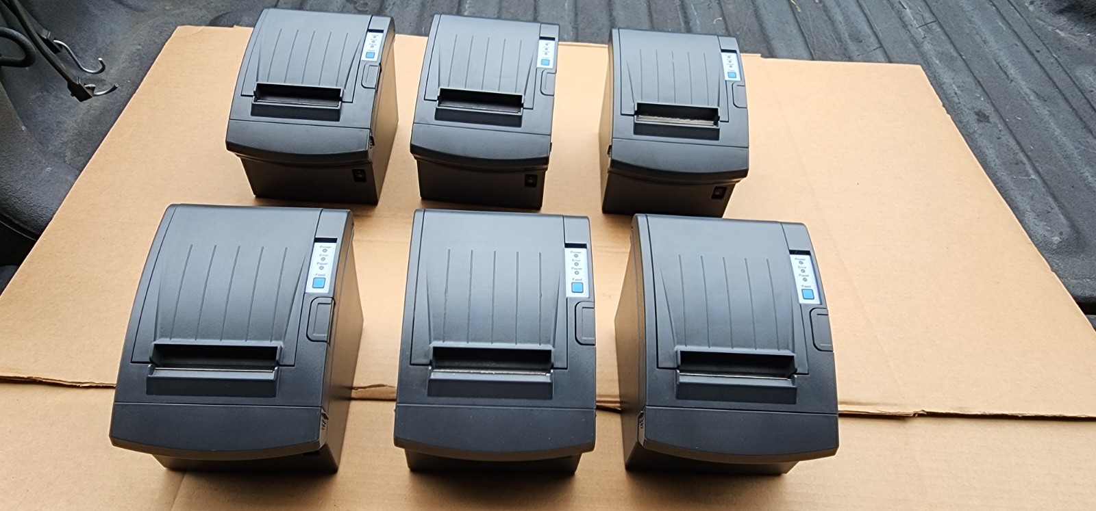 6 NCR Bixolon SRP-350 Plus III Direct Thermal Receipt POS Printer USB LAN Serial