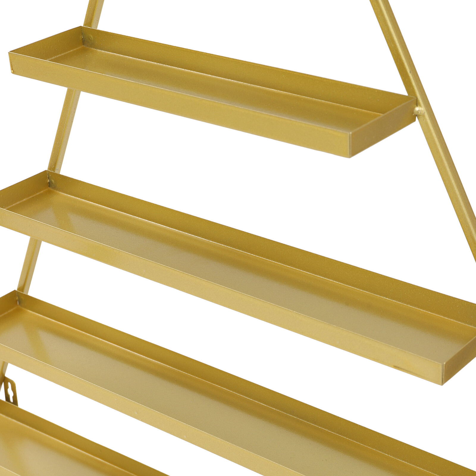 Triangle Display?Racks Wall-mount 5 Tiers Nail?Polish Display Shelves For Home