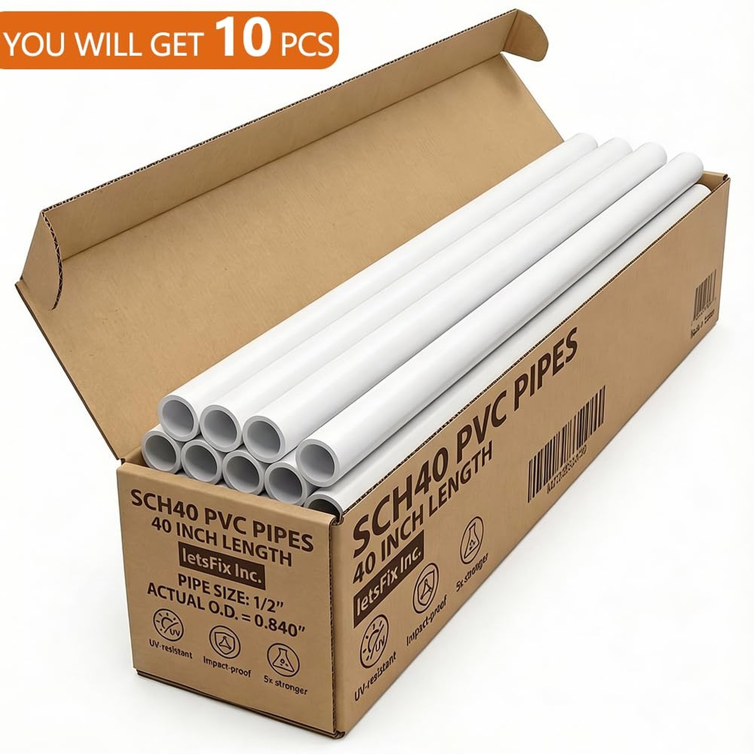 1/2″ PVC Pipe Furniture Grade, DIY PVC Projects for the Home, Garden, Greenho…
