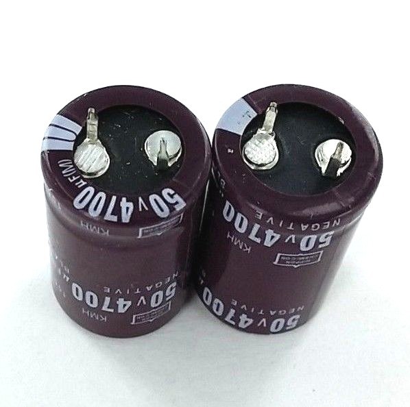 4700uF 50V (2x) Electrolytic Capacitors 50V 4700uF Volume 22×35 mm