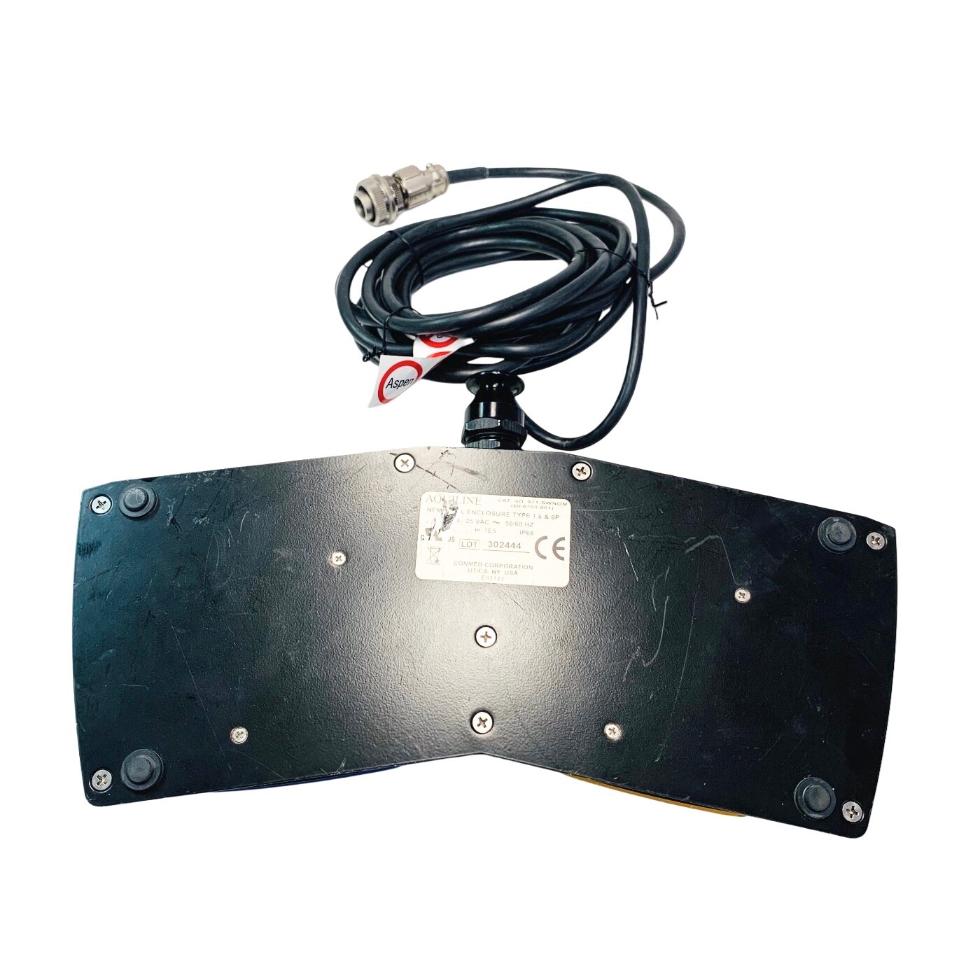 ConMed 60-6700-001 MONOPOLAR DUAL PEDAL FOOTSWITCH Surplus Equipment Sold As Is