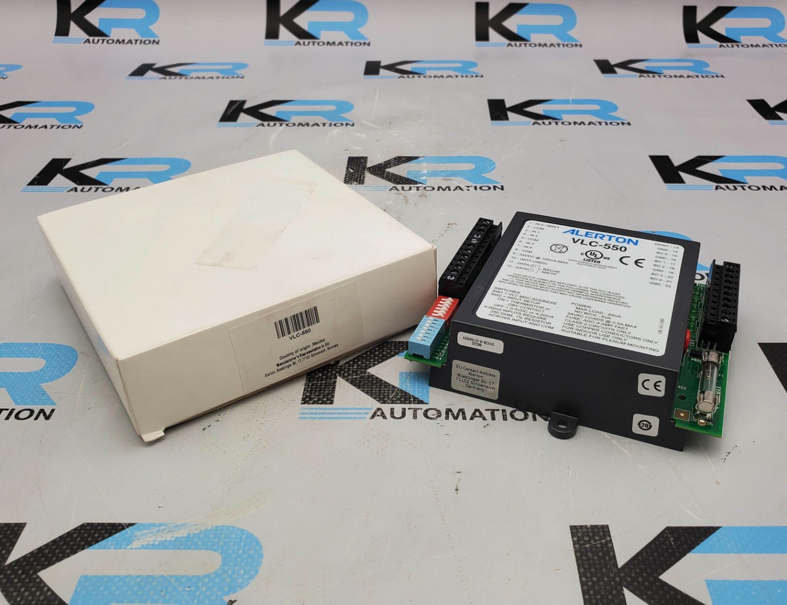NEW Alerton VLC-550 BACtalk BACnet-Compliant Field Programmable Controller 24VAC
