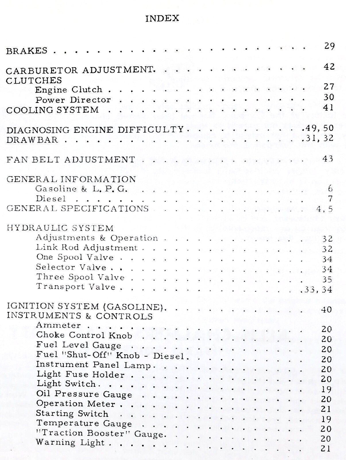 Allis Chalmers D-17 Series 3 Iii Tractor Service Repair Parts Operators Manual