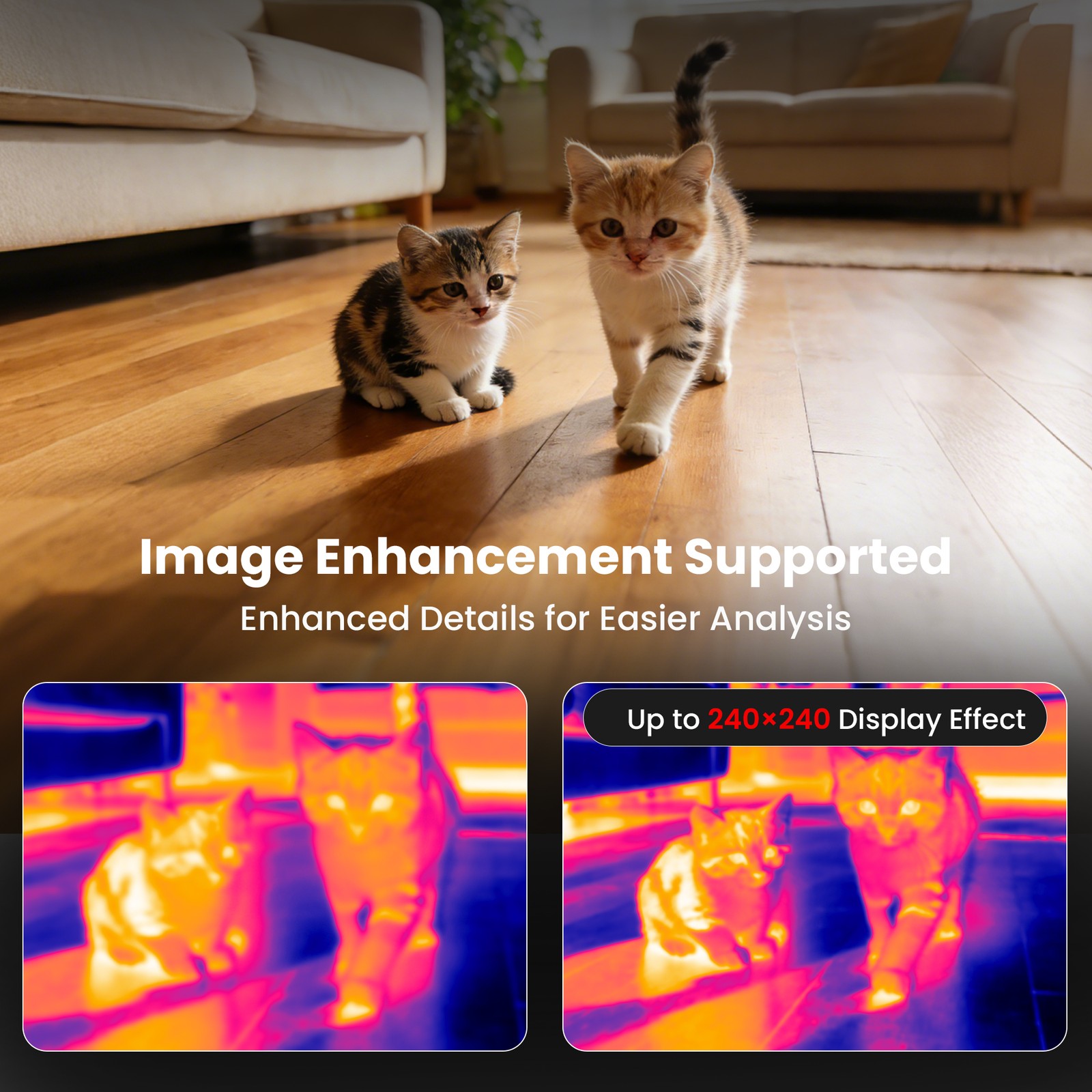 ANXTECH Infrared Thermal Imaging Camera for Android TISR Resolution 240*240