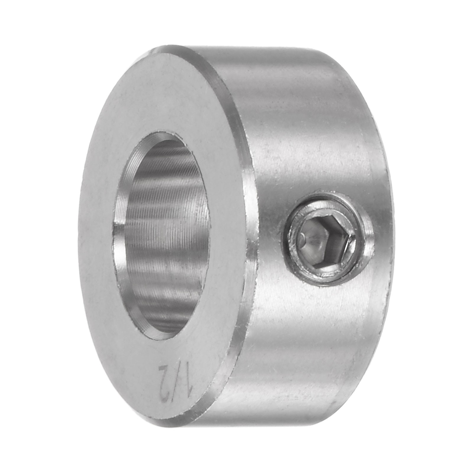 4pcs 1/2″ Bore Stainless Steel Set Screw Shaft Collars 1″ OD 7/16″ Width