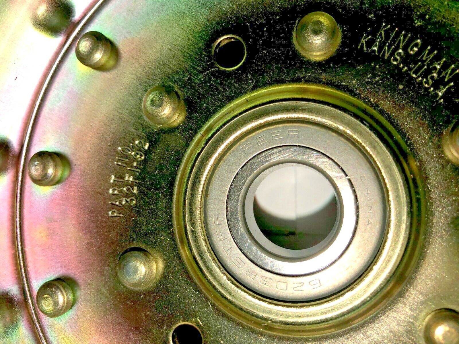 Idler Pulley 32F1-92-17, 5-3/4″ OD 5″ Hub Face, 2-1/2″ Wide, 2″ Hub W, 17mm Bore