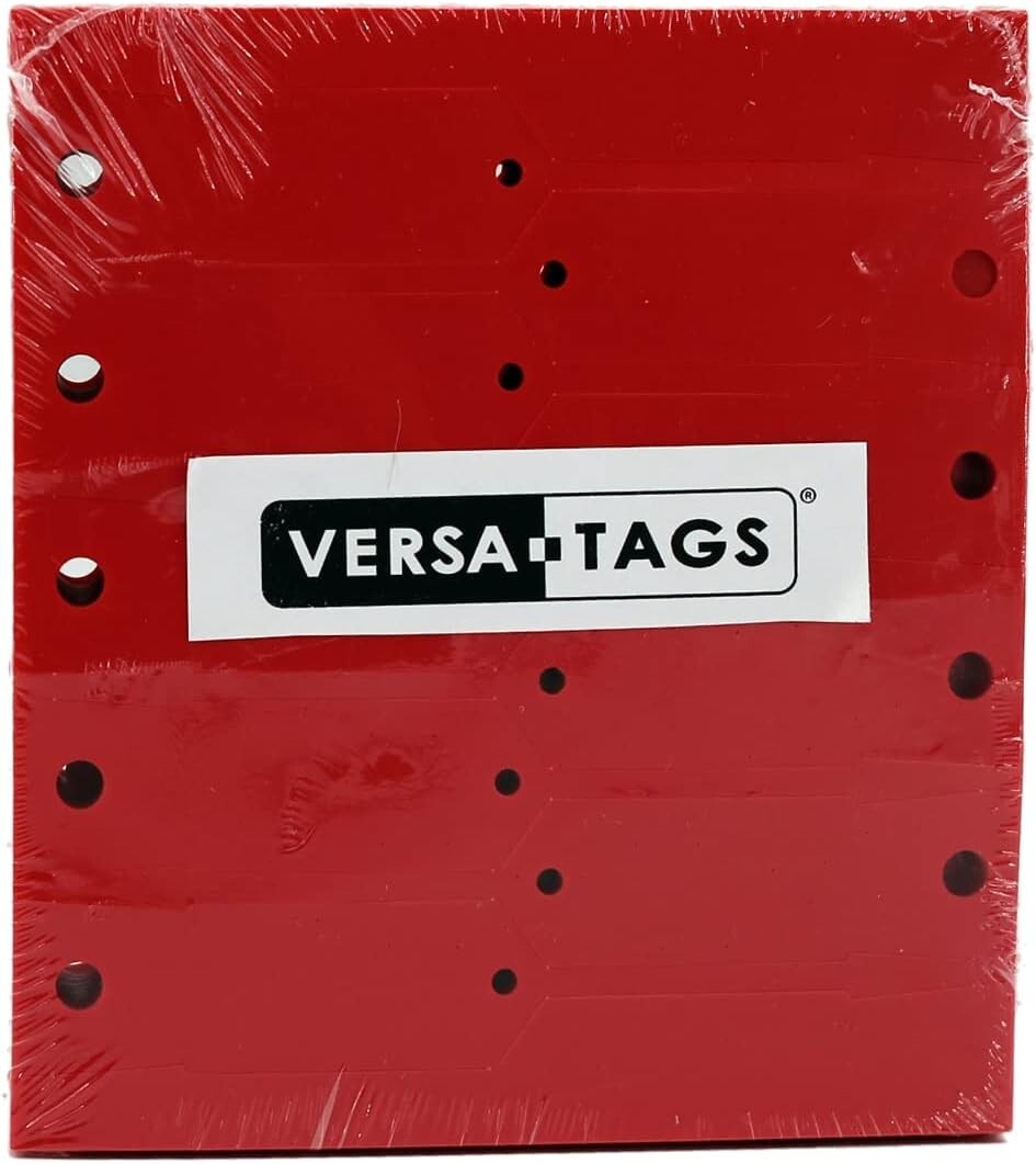 Versa-Tags Self Locking Key Tags Plastic Arrow Key Tags Choose Your Color