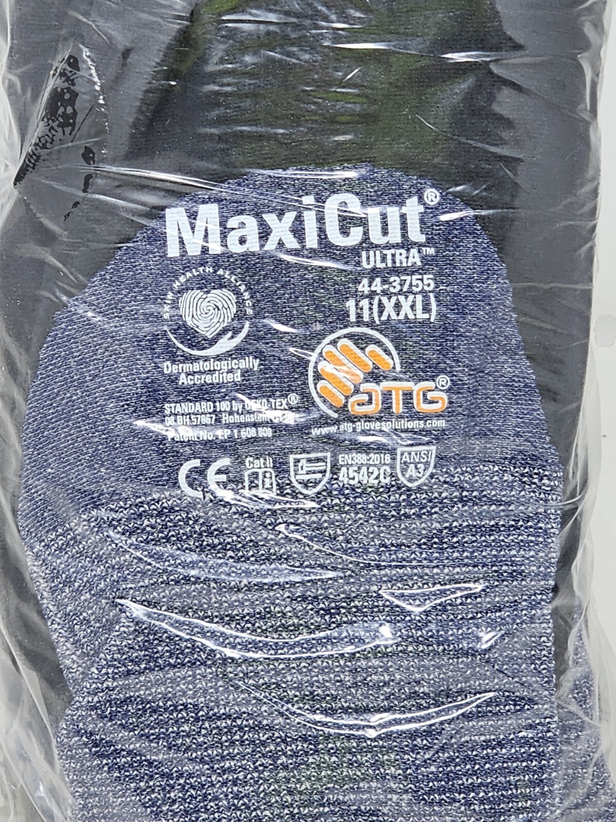 PIP MAXICUT ULTRA NITRILE MICRO-FOAM COATED PALM 44-3755/XXL 12 Pair Size 11 XXL
