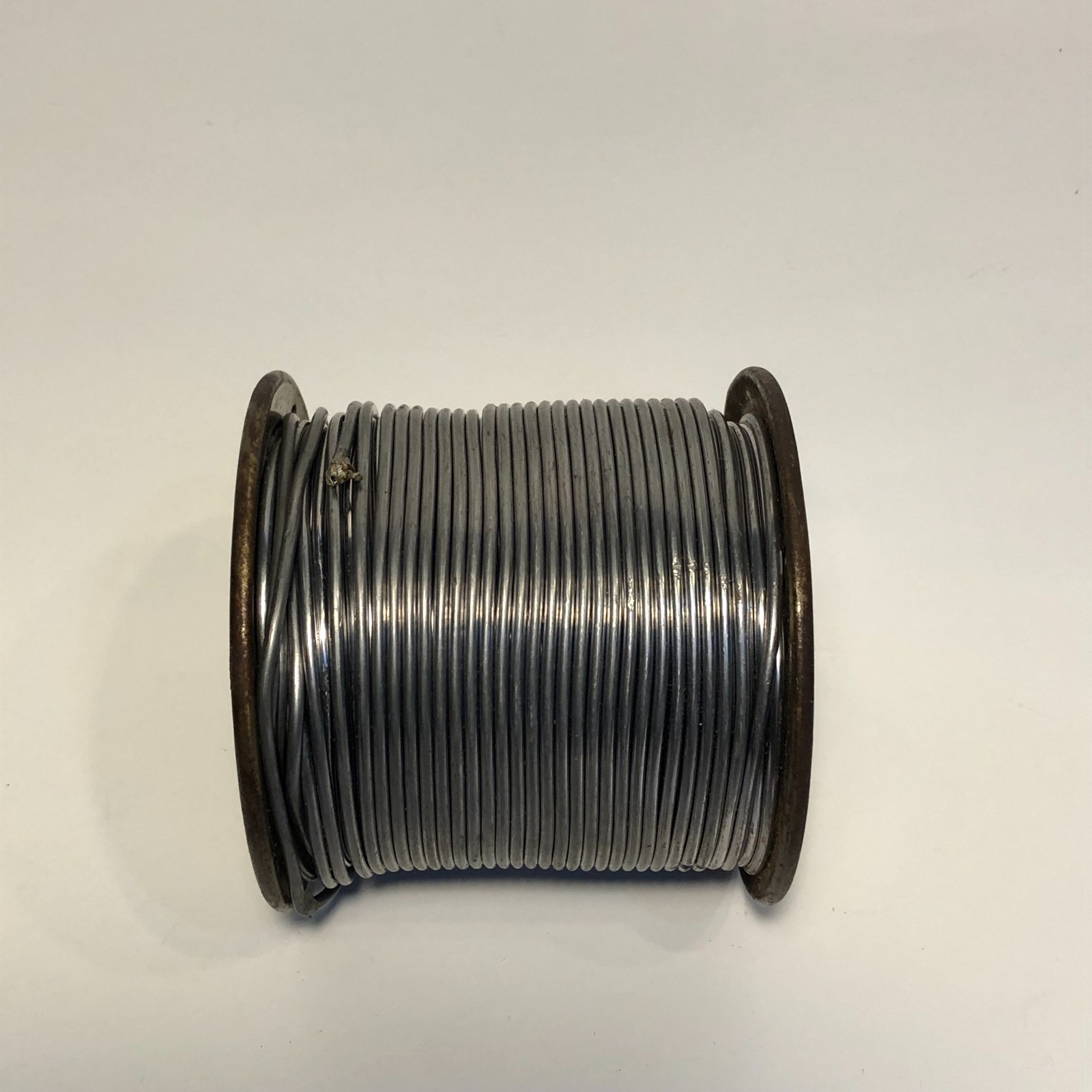 4lb 10oz Spool Nassau Western Electric Solder AT 7076 Pure Rosin Water White