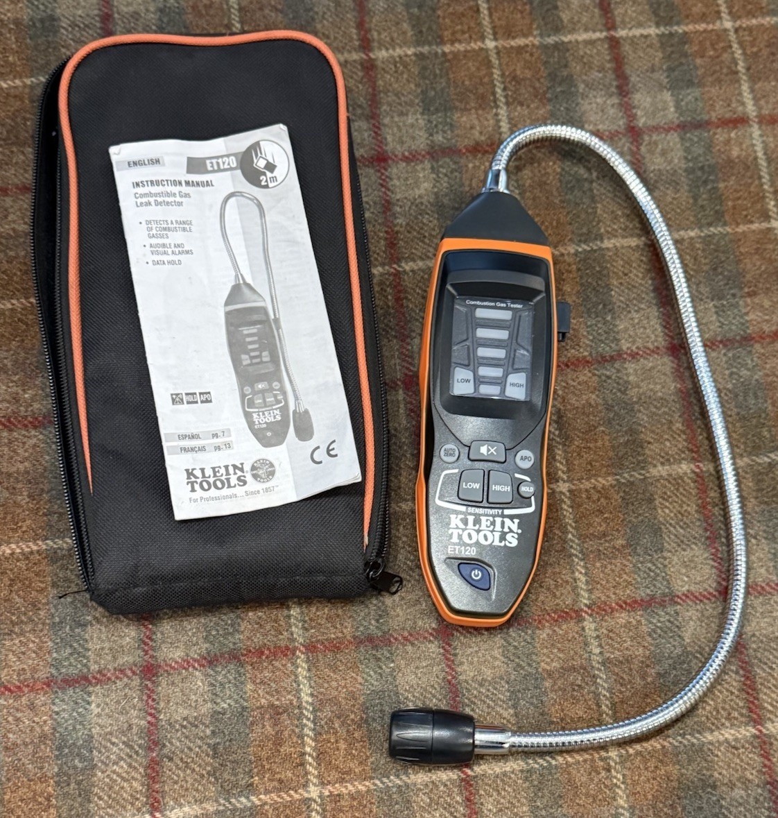 Klein Tools ET120 Combustible Gas Leak Detector