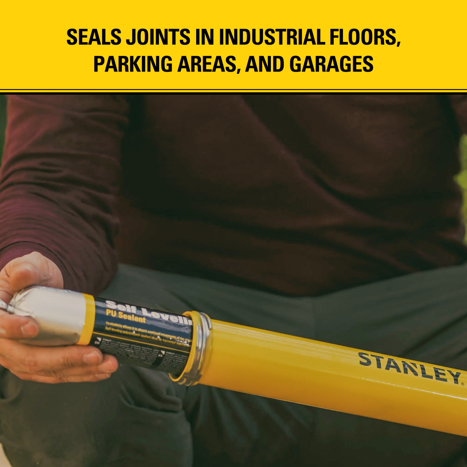 Stanley S362 Specialty Self Leveling Sealant Sausage, 20.3oz 2 Pack White