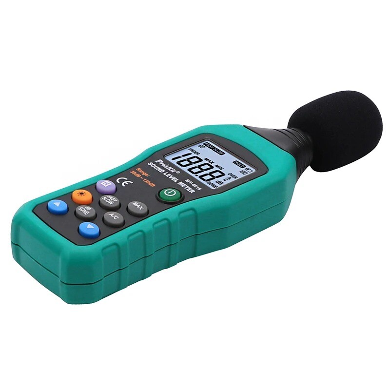 Precision Noise Tester, Automatic Large Range Backlit LCD Digital Display