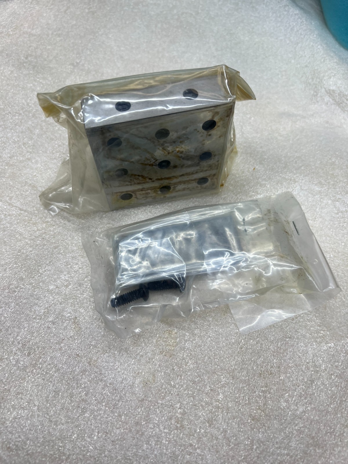 *NEW* HERMANN SCHMIDT 3″X3″ ANGLE PLATE INSPECTION WITH RAIL AND SCREWS