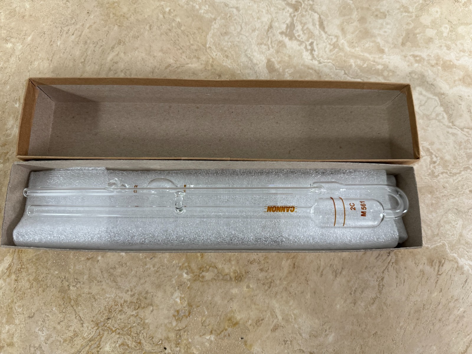 Fisherbrand 13-614E Calibrated Viscometer Tube Ubbelohde Size 2C #17510