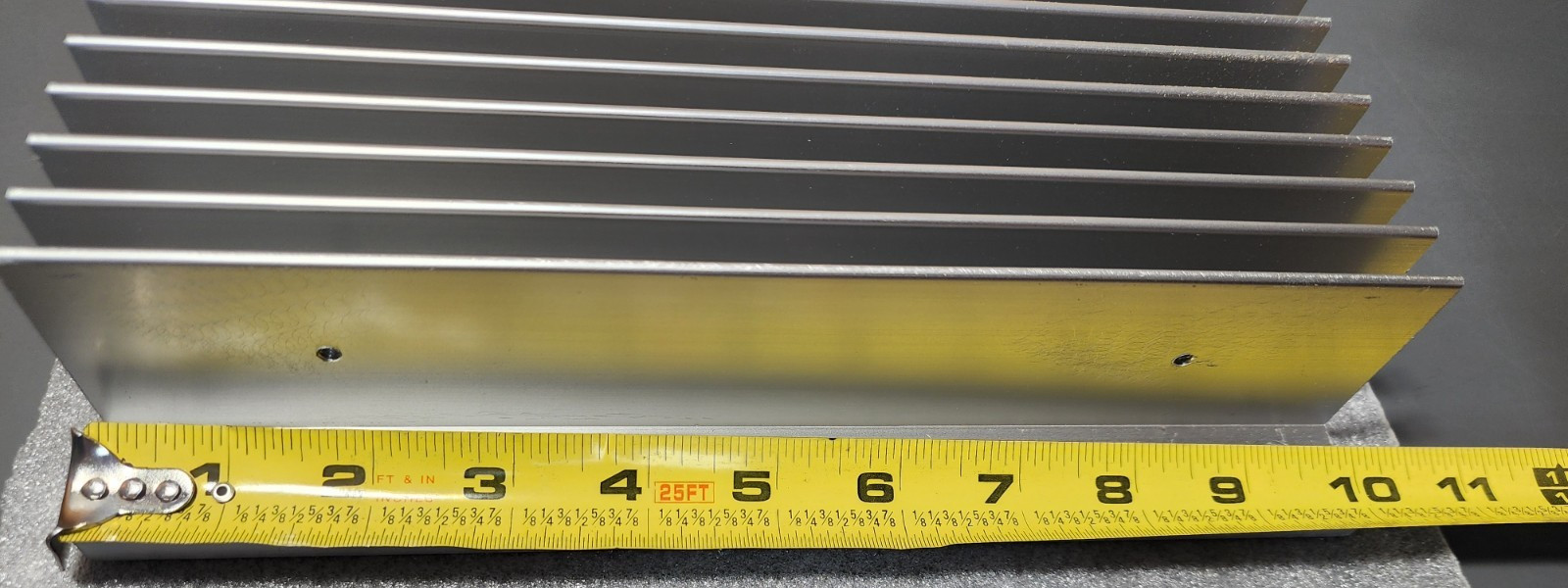 Large Aluminum Heat Sink 10″ x 10″ x 2 1/8″ 6+ LBS
