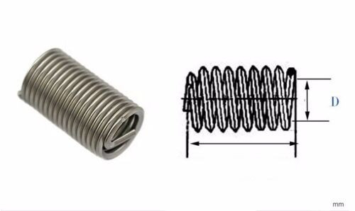 Helicoil Wire Thread Repair Inserts Coarse Thread A2 Stainless Steel M1.6~24mm