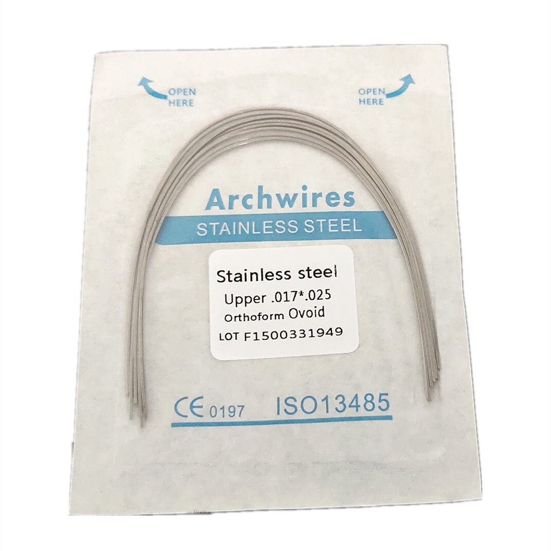 Dental Orthodontic Archwire Stainless Steel Rectangular Arch Wires All Sizes