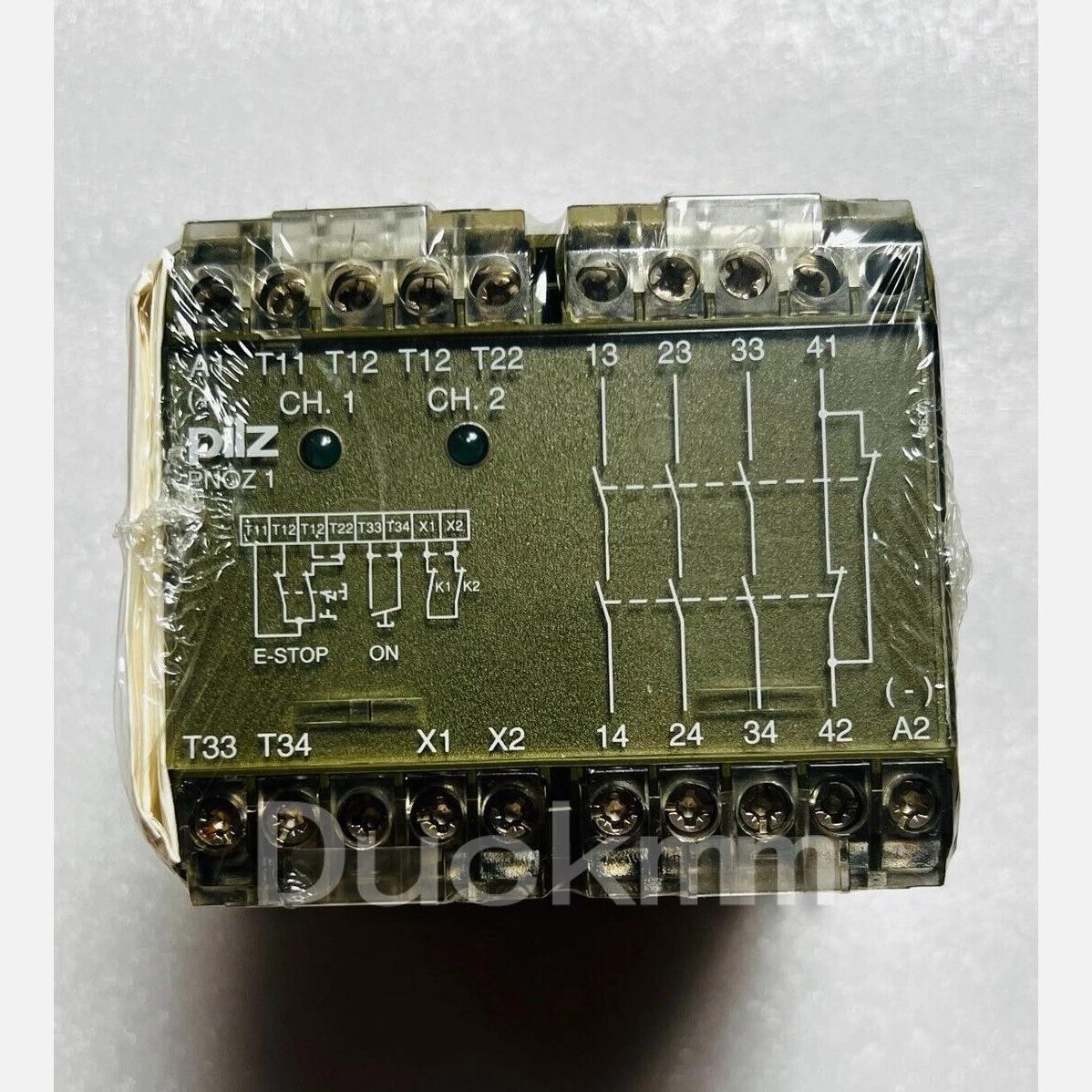 1pc New Pilz 475695 PNOZ 1 24 VDC 3n/o 1n/c fast ship US Free TAX
