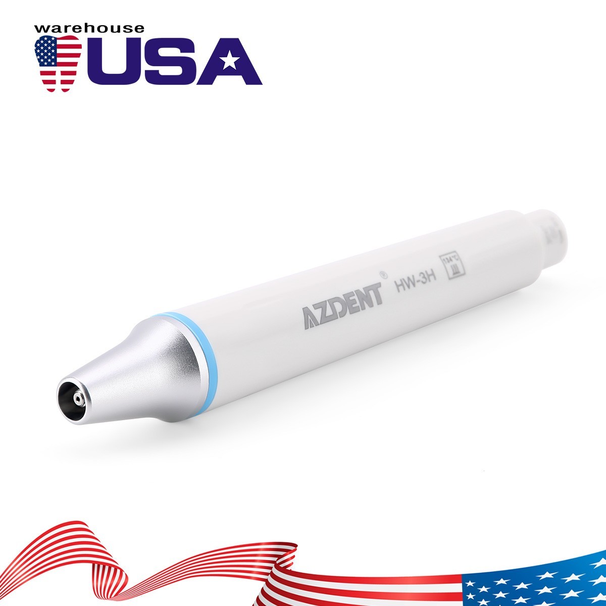 Dental HW-3H Ultrasonic Scaler Handpiece fit WOODPECKER EMS VRN Piezo Scaler
