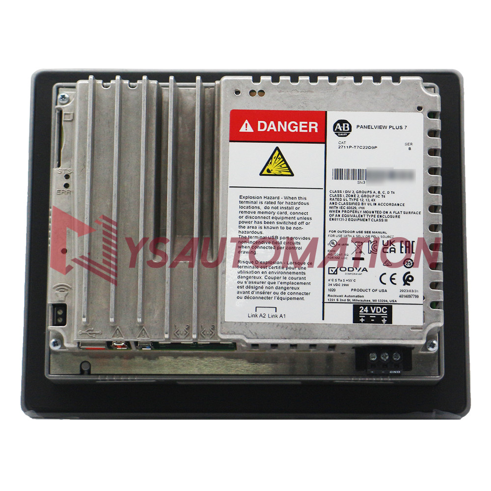 Allen-Bradley 2711P-T7C22D9P PanelView Plus 7 Graphic Terminal 2711P T7C22D9P US