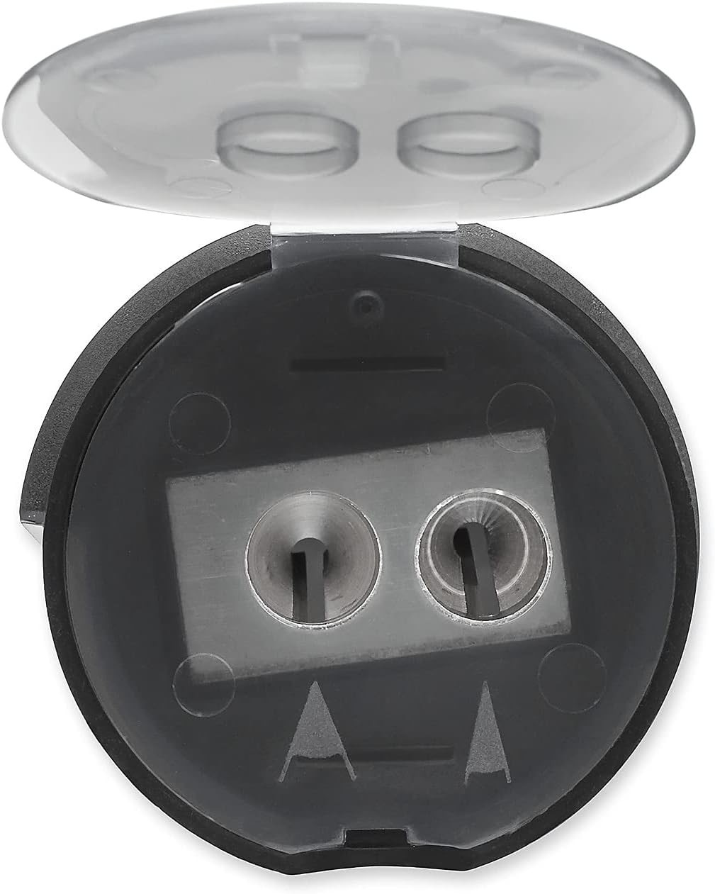Hand-Powered Premier Pencil Sharpener – Stainless Steel and Portable Design