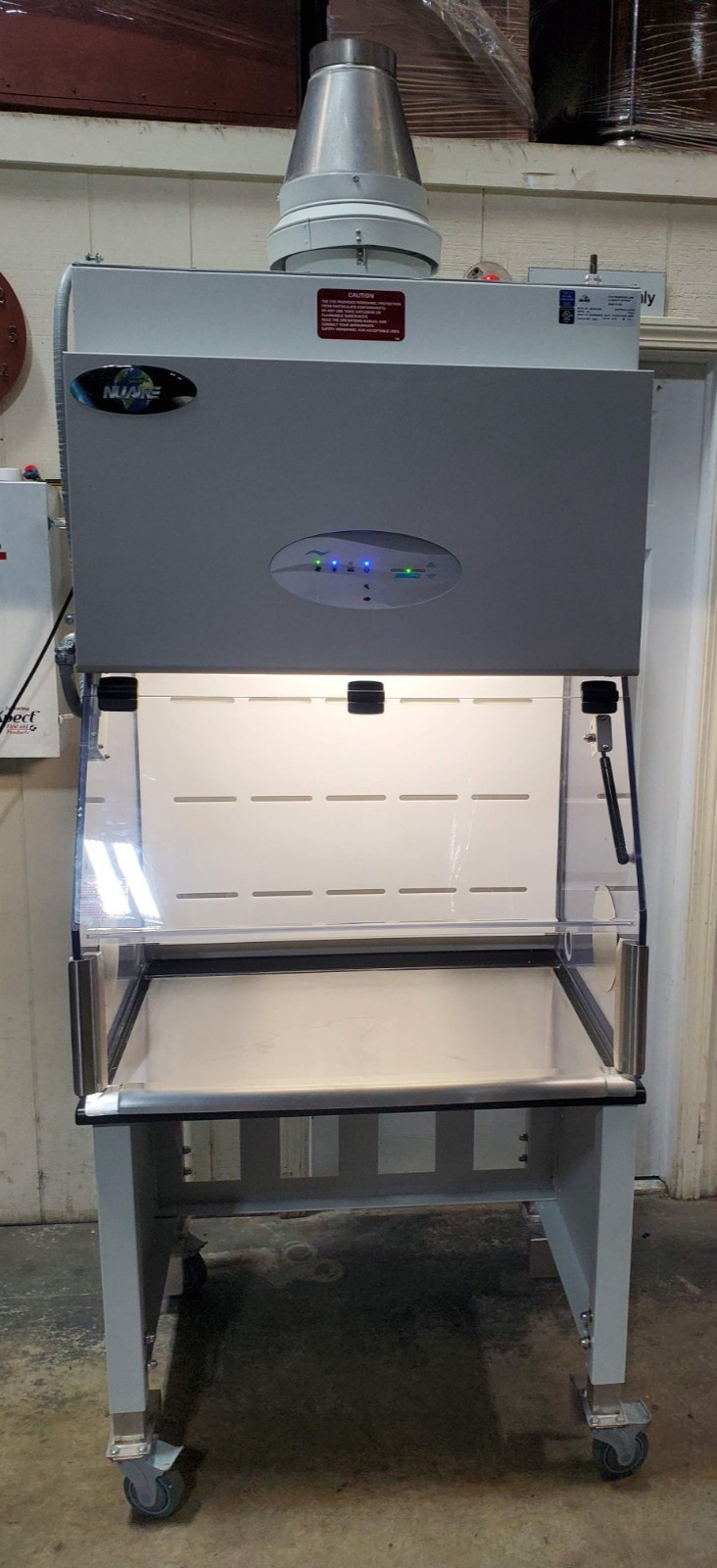NuAire NU-813-300 LabGard Bench Top Class I Ventilated Enclosure HEPA ISO 9001