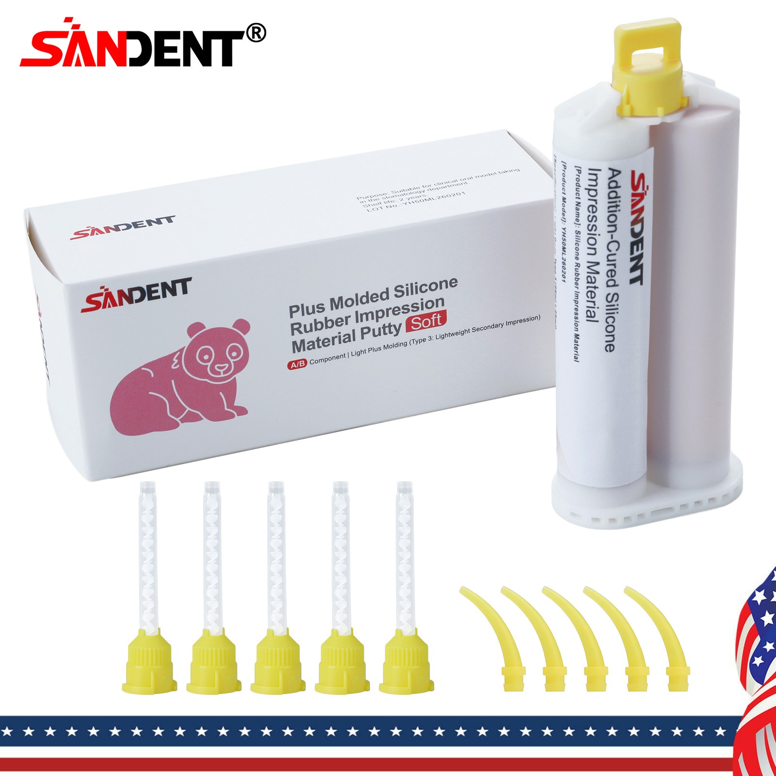 USA SEASKY Dental Low Slow Speed Handpiece Contra Angle Latch E-Type NSK