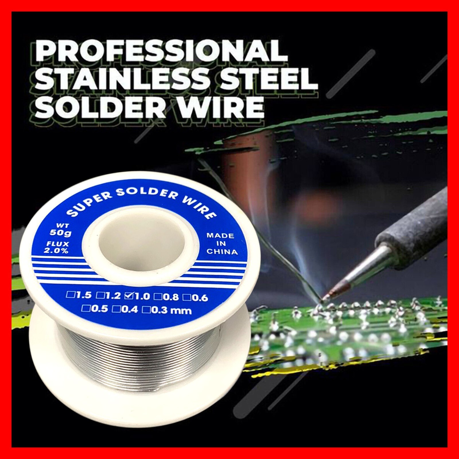 Aluminum Stainless Steel Lighter Super Solder Wire Soldering Wire Tool Lead Free