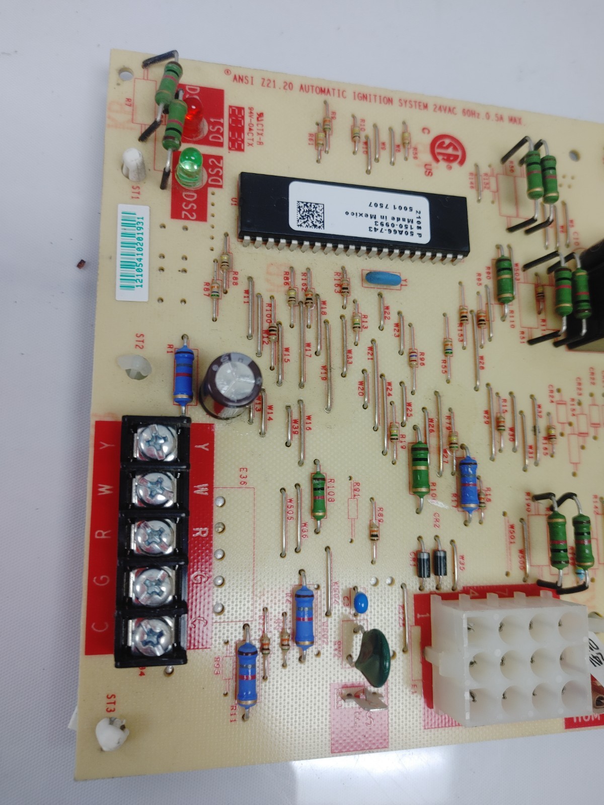 LENNOX 50A66-743 SureLight White Rodgers Control Circuit Board 150-0993