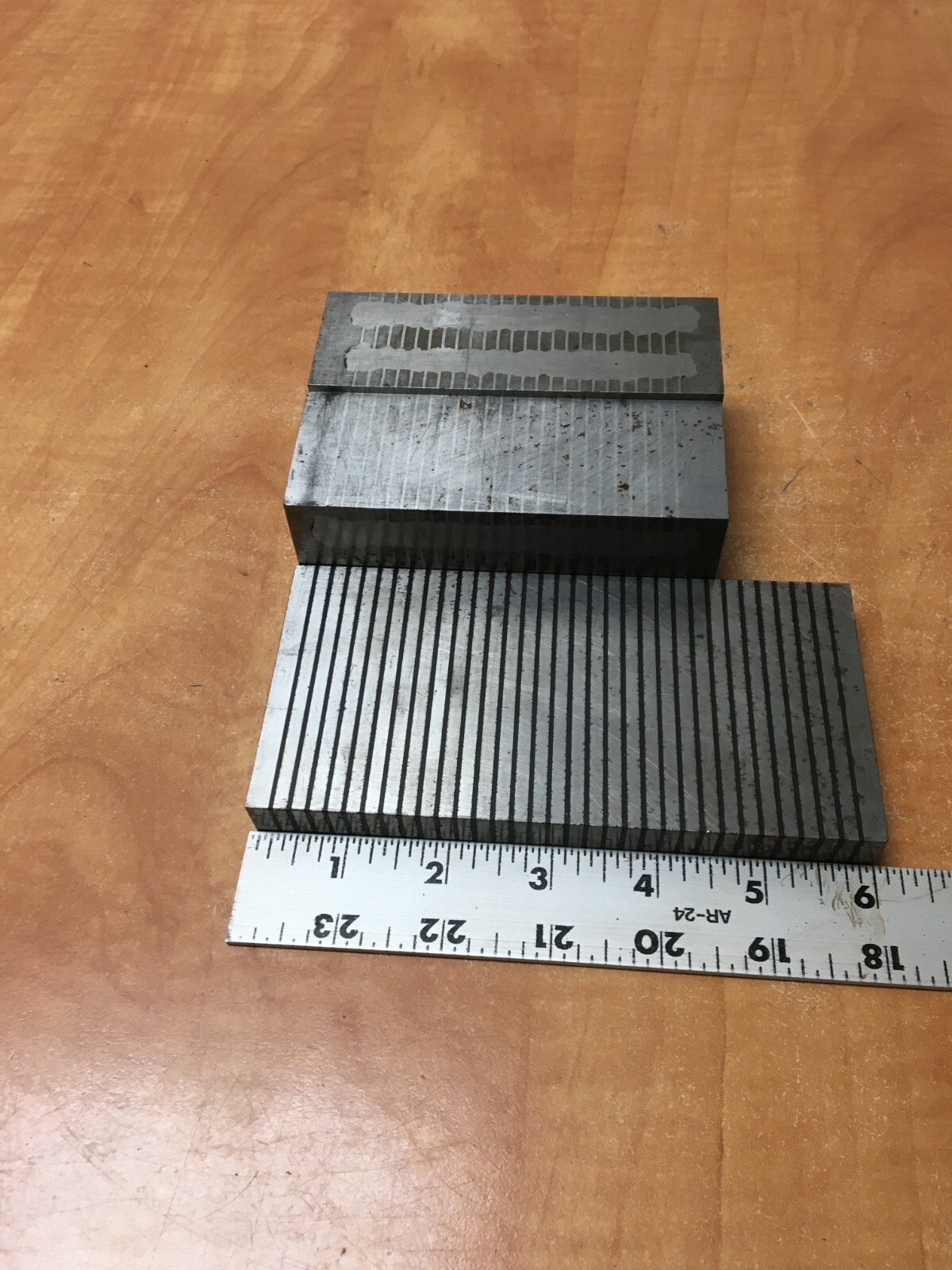 9LB ASSORTED STEEL Rectangular BAR STOCK See Photos 4.5″ to 6″