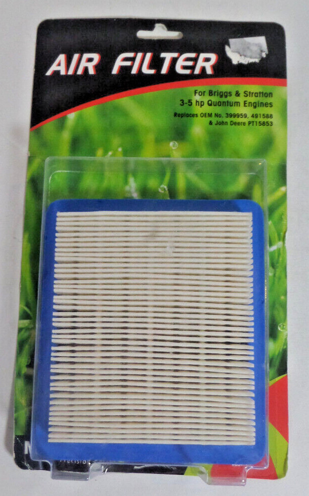 Maxpower Air Filter Briggs & Stratton 399959 / 491588 John Deee PT15853