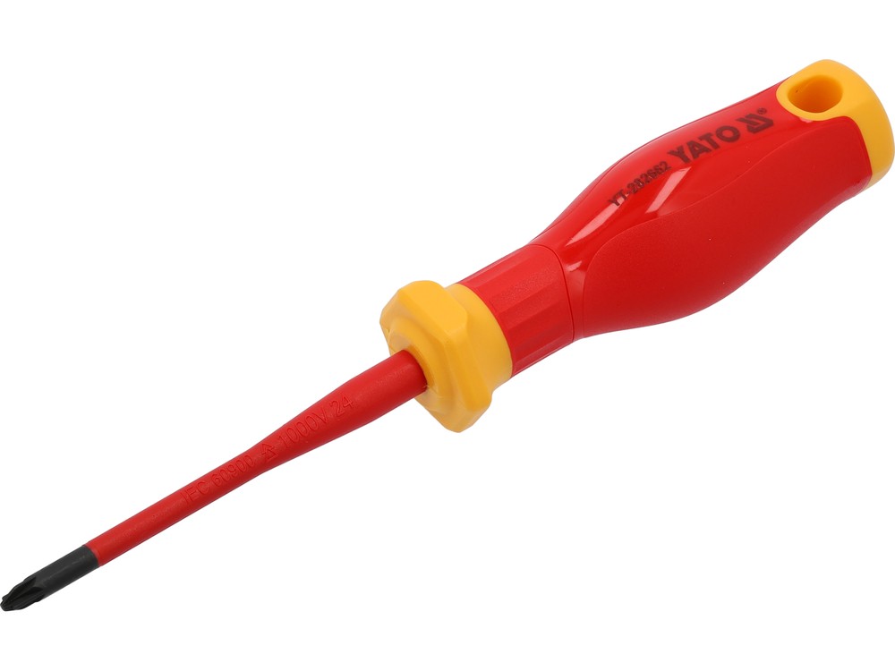 Yato Insulated Phillips Screwdriver Extra Slim Combination Sl/Pz1X80mm YT-…