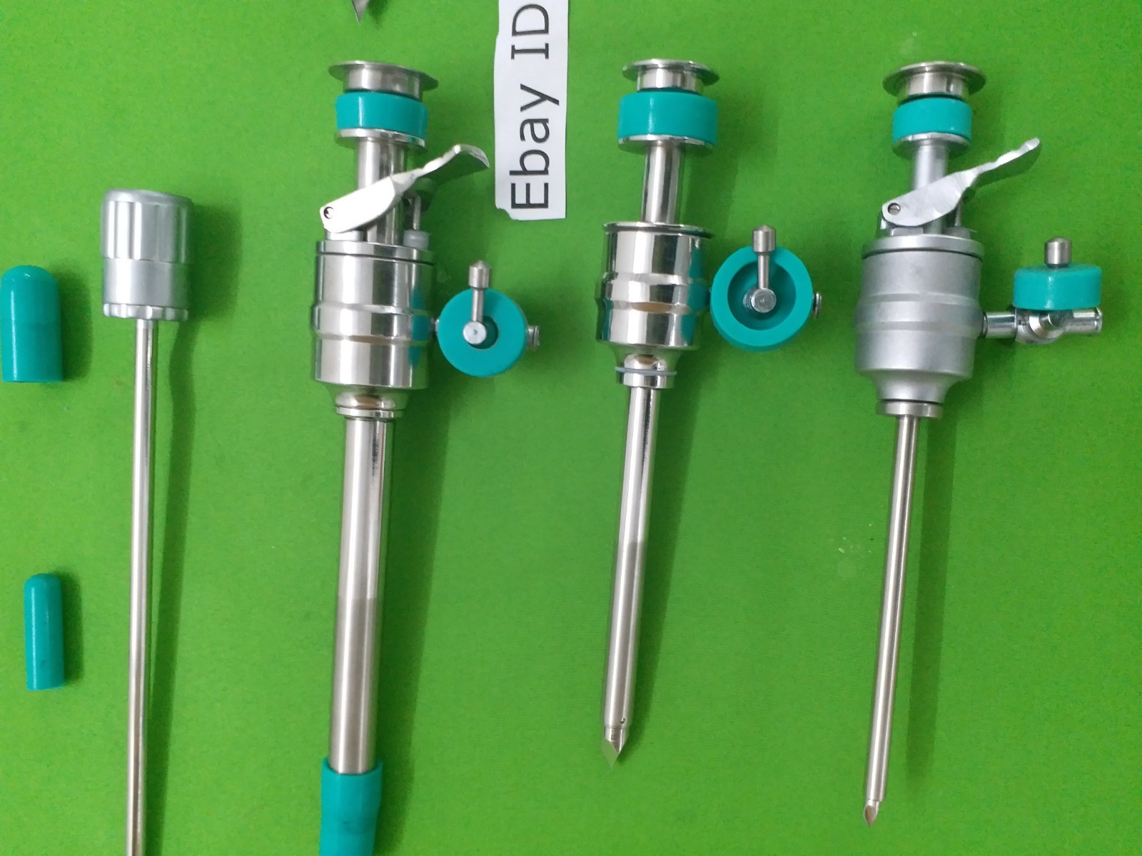 7pc Laparoscopic Trocar Cannula & Safety Trocar Laparoscopy Surgical Instrument