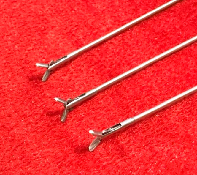 Hysteroscopy Semi Rigid Rotatable Biopsy 5fr 40cm SS Best Quality Reusable-3pc