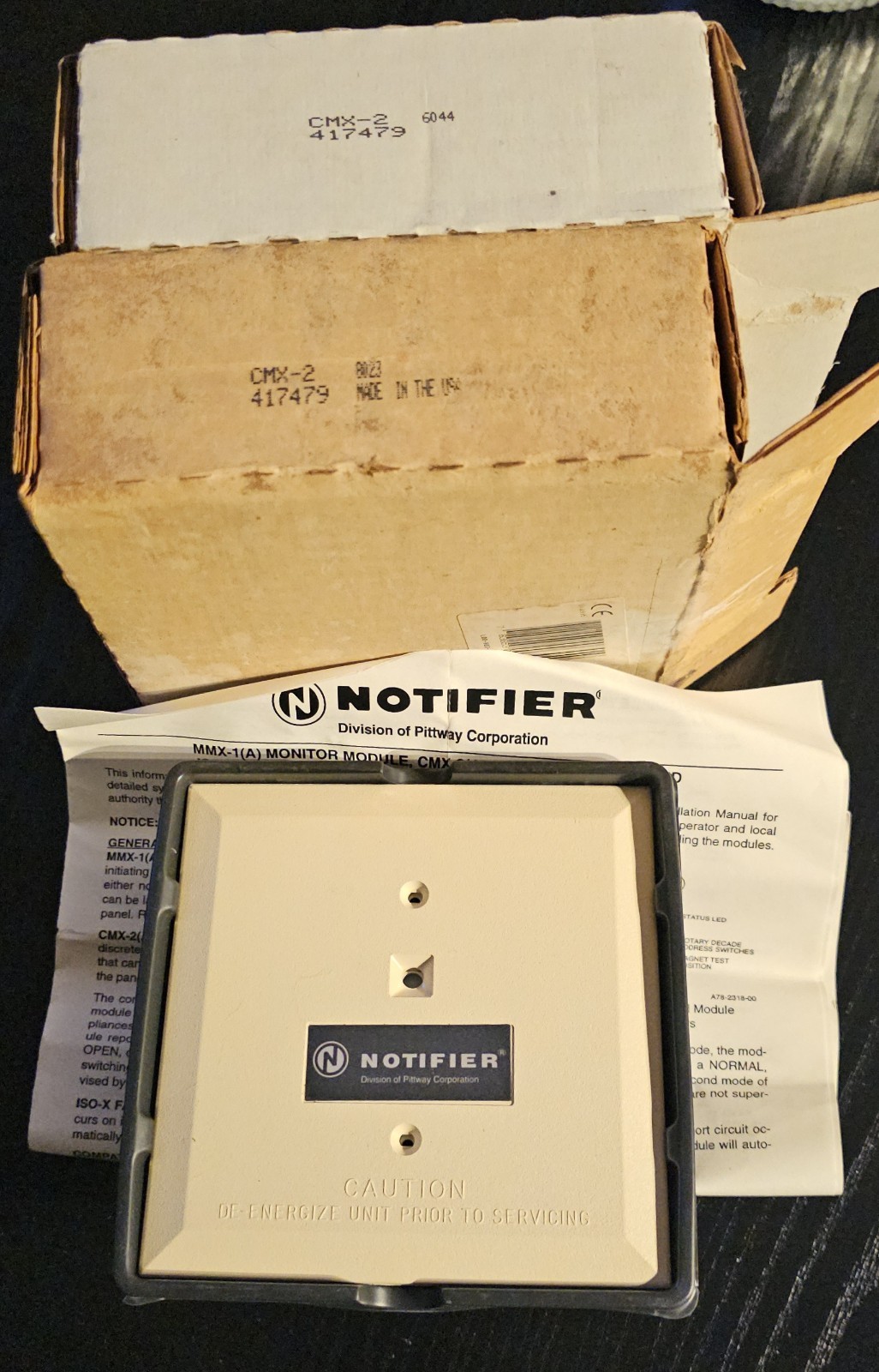 Notifier CMX-2 Addressable Control Module