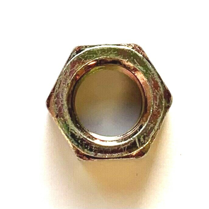 3/8-24 GRADE 8 HEX NUT – YELLOW ZINC PLATED — 3/8″ – 24 UNF- 50 PIECES PER PACK