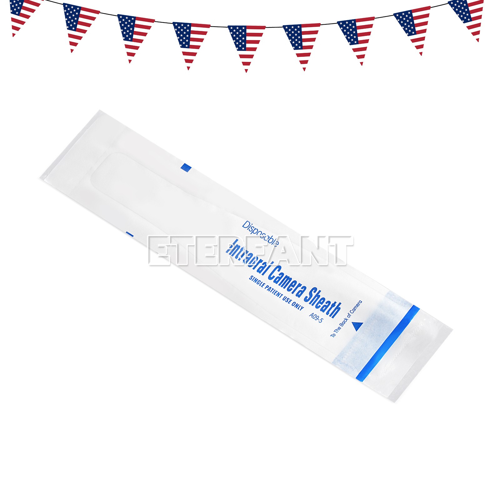 500PCs ETERFANT Dental Disposable Protect Sheath Intraoral Camera Covers A09-5