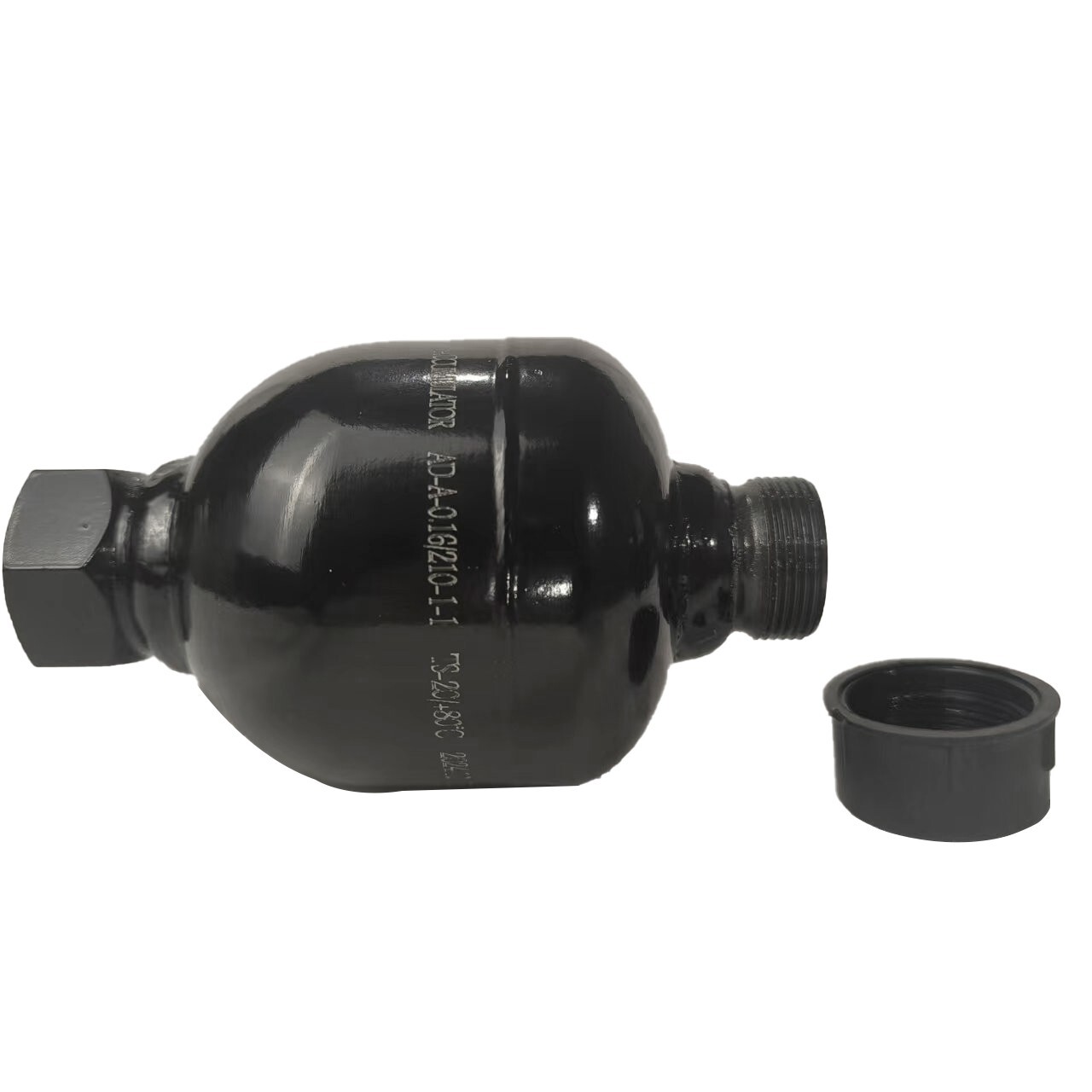 9/16-18UNF Diaphragm Accumulator, 4786psi Max Working Pressure, 10cu.in(0.16L)