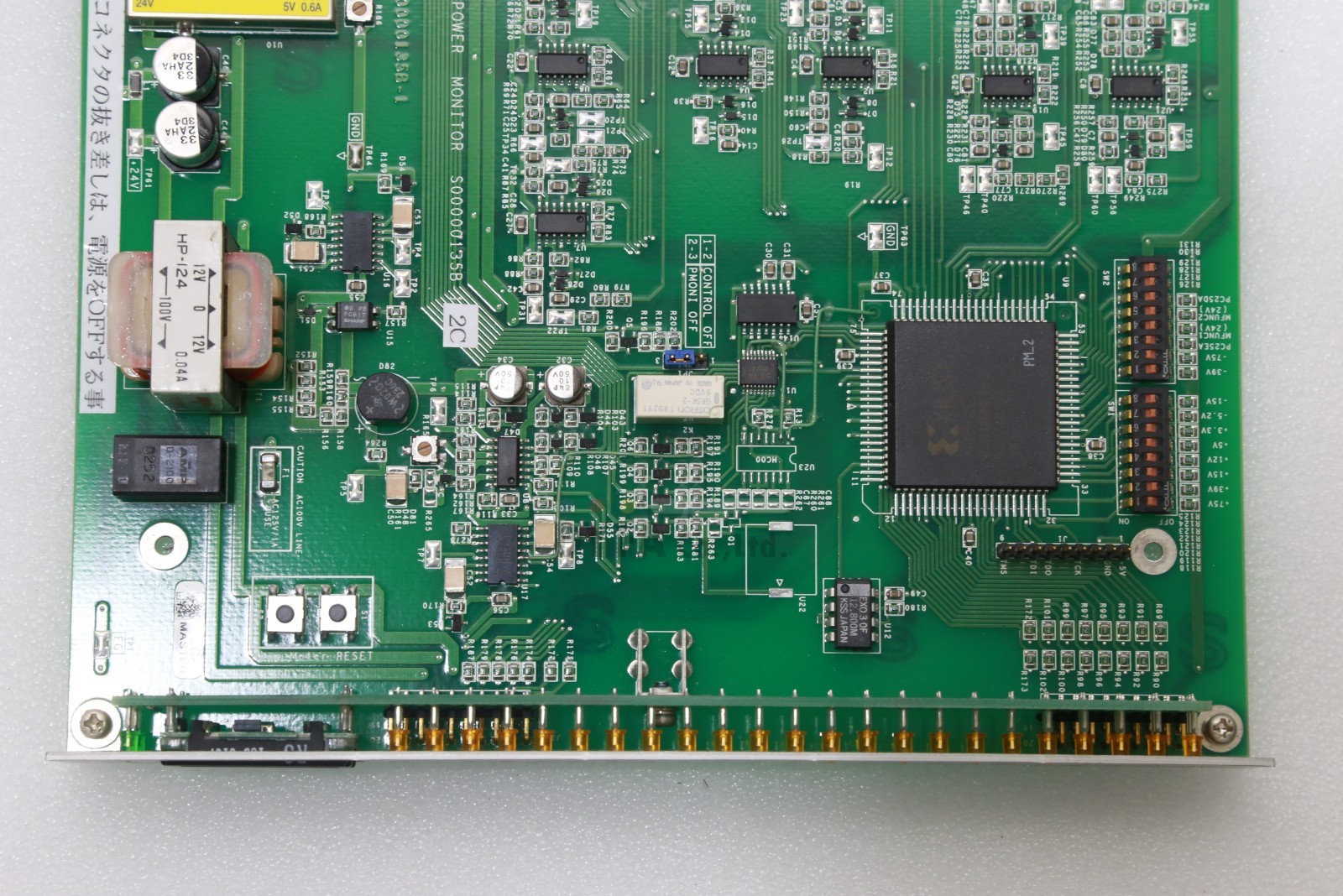 SHIBASOKU Used W825A1 2P4W825A1004 Power Monitor Master PCB-I-3053=ZCX3