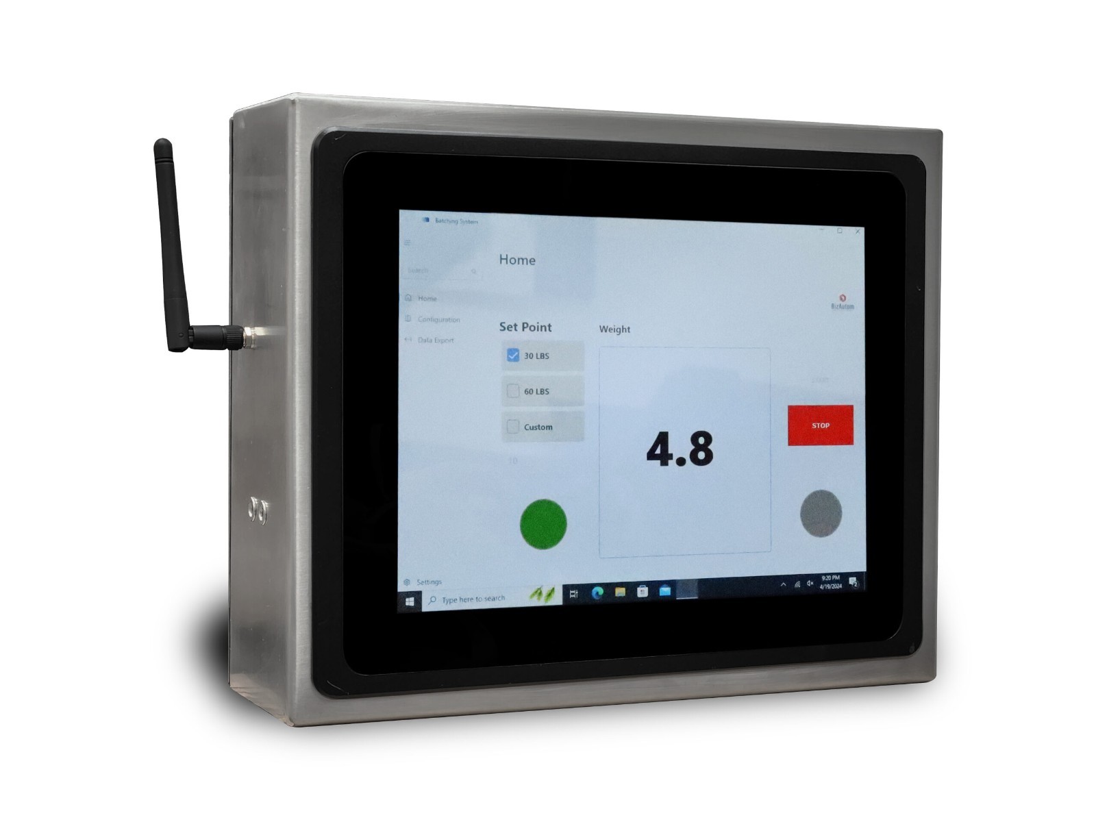 BizAutom PC-1 PC Controller / Weight Indicator Combo