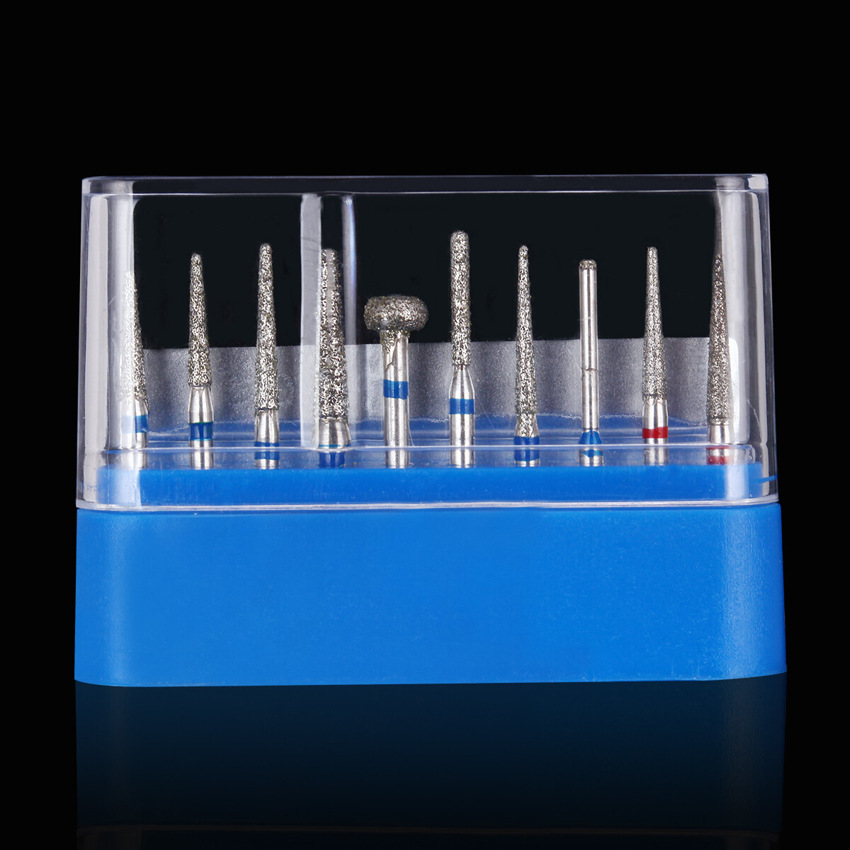 50Types Dental Surgical FG Diamond Burs Kit Fit High Speed Handpiece AZDENT