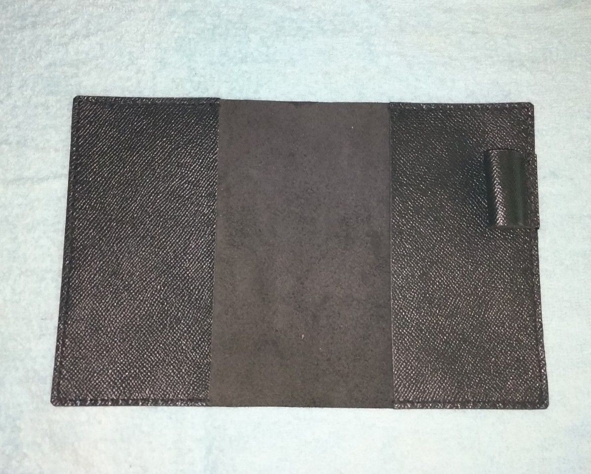 Dark Green Leather A6 Notebook Cover for Hobonichi & Paperbacks Used