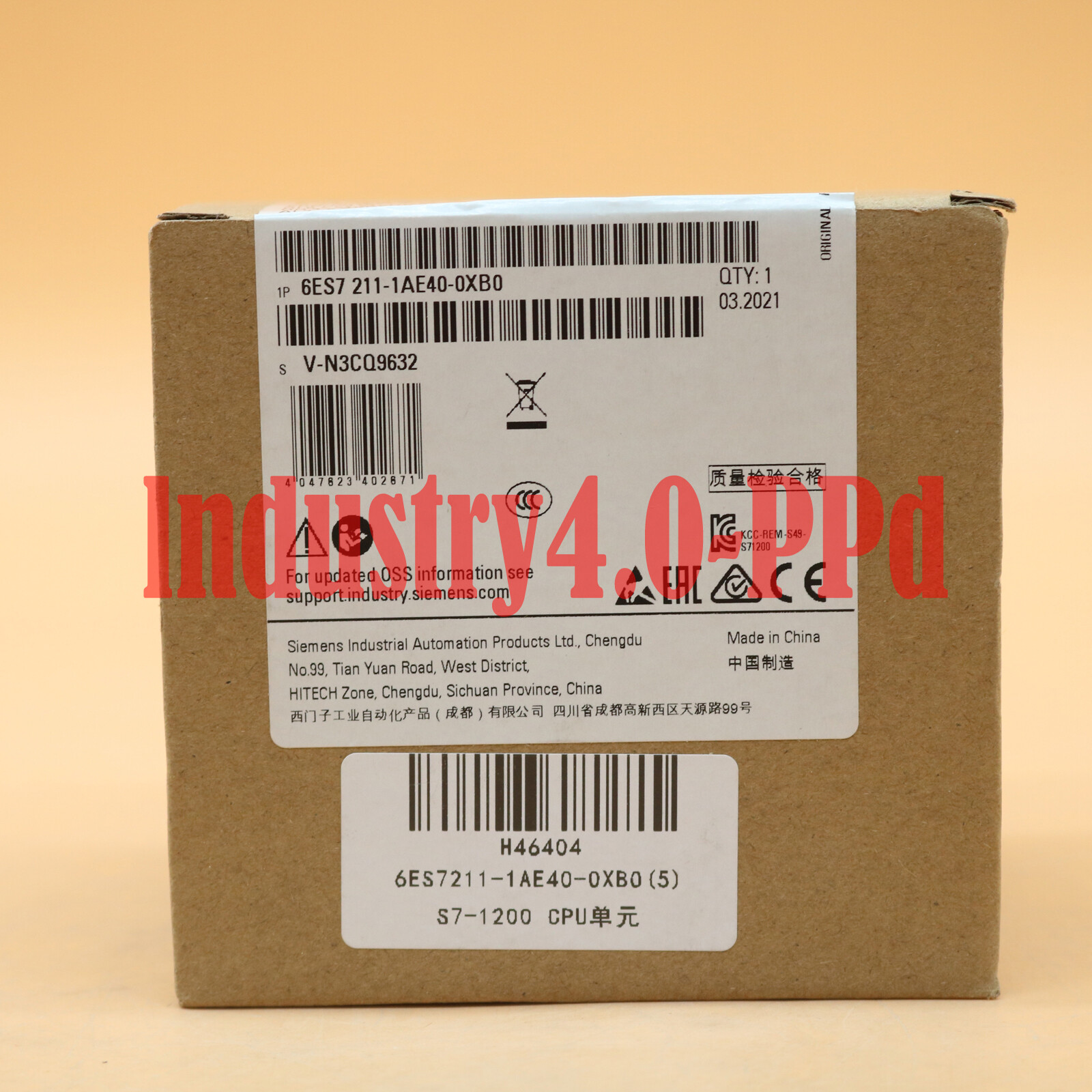New In Box Siemens PLC Module 6ES7 211-1AE40-0XB0 1 year warranty#XR